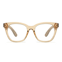 Lila Grace Champagne l Wooden Blue Light Magnifying Reader