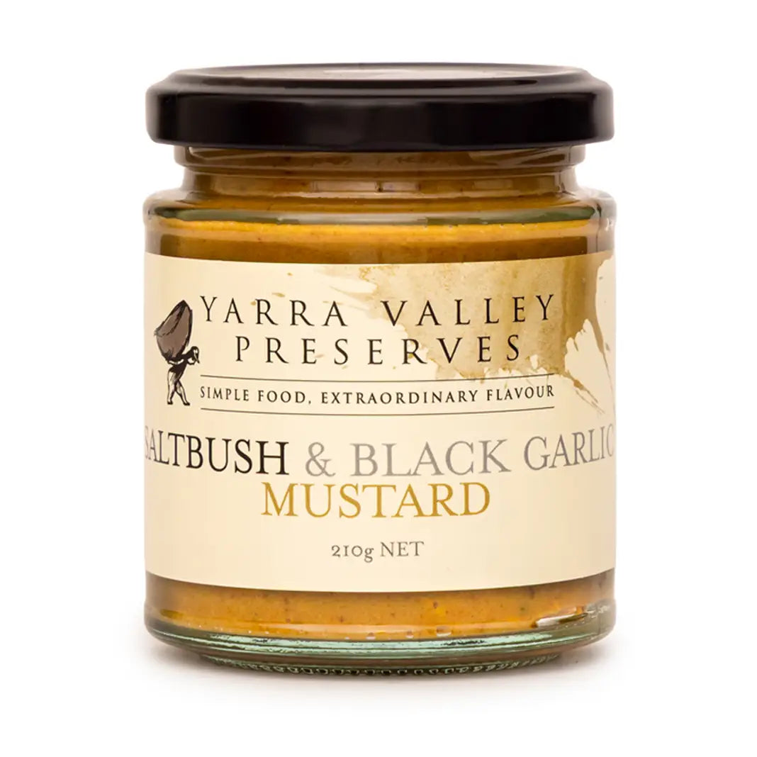 Mustard Saltbush & Black Garlic