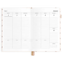 2027 A5 Vertical Planner | French Bows