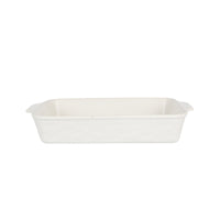 Ceramic Rectangle Bake Dish Speckled White