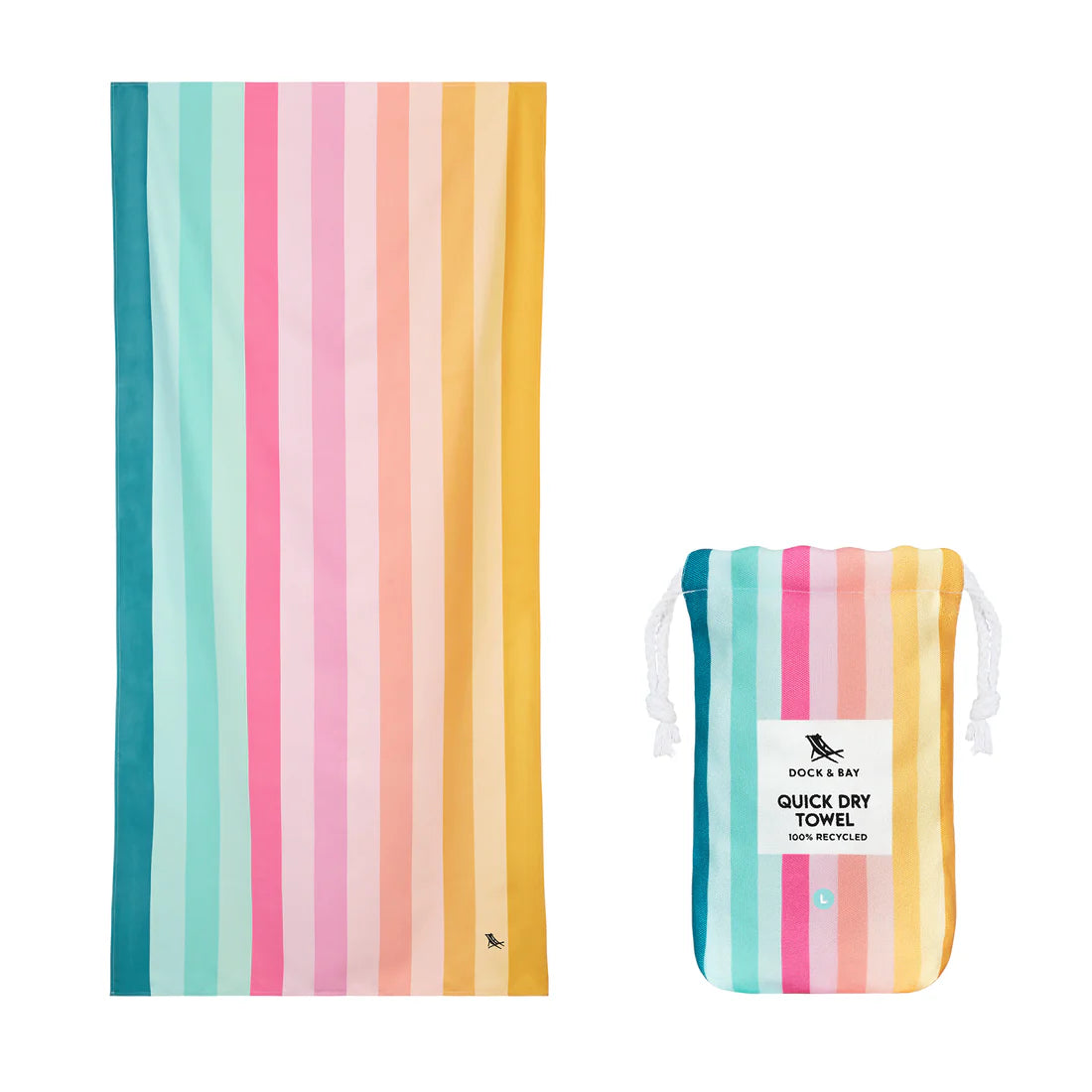 Summer Collection Beach Towel | Large | 100% Recycled