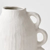 Sistine Ceramic Vase | White