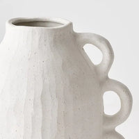 Sistine Ceramic Vase | White