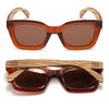 Zahra l Smoky Polarised Lens l Walnut Arms