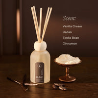 Reed Diffuser | Vanilla Cream & Tonka Bean
