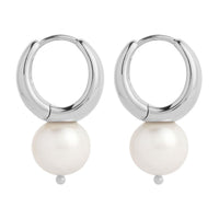 Solana Silver Pearl Earring