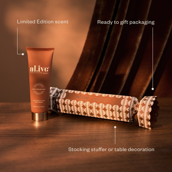 Hand Cream Cracker | Cinnamon & Citrus