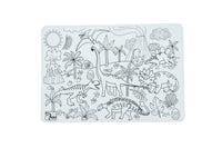Reusable Silicone Drawing Mat | Dinosaurs