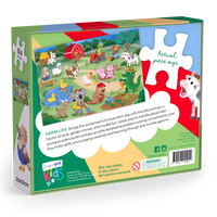 Kids 64pc Jigsaw Puzzle | Farm Life
