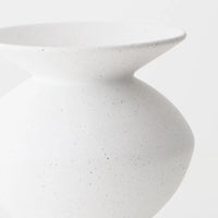 Kenji Flared Vase | White Sand