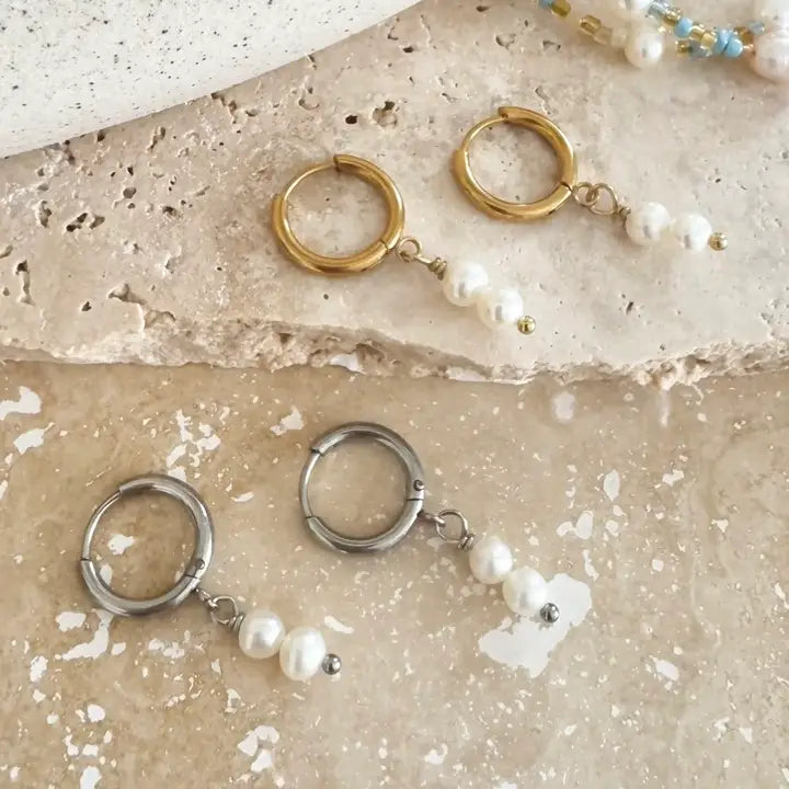 Bularii Earrings | Gold Stainless Steel
