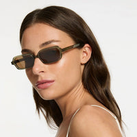 Nebula Sunglasses | Moss/Gold