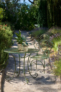 Florentine 90cm Metal Table Green