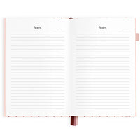 2027 A5 Horizontal Planner | Rosé Pinstripe