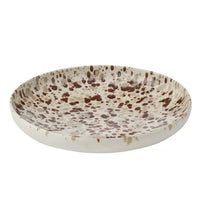 Dakota Ceramic Tableware | Ivory/Choc