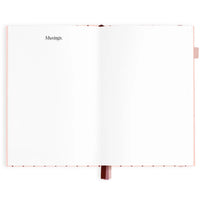 2027 A5 Horizontal Planner | Rosé Pinstripe