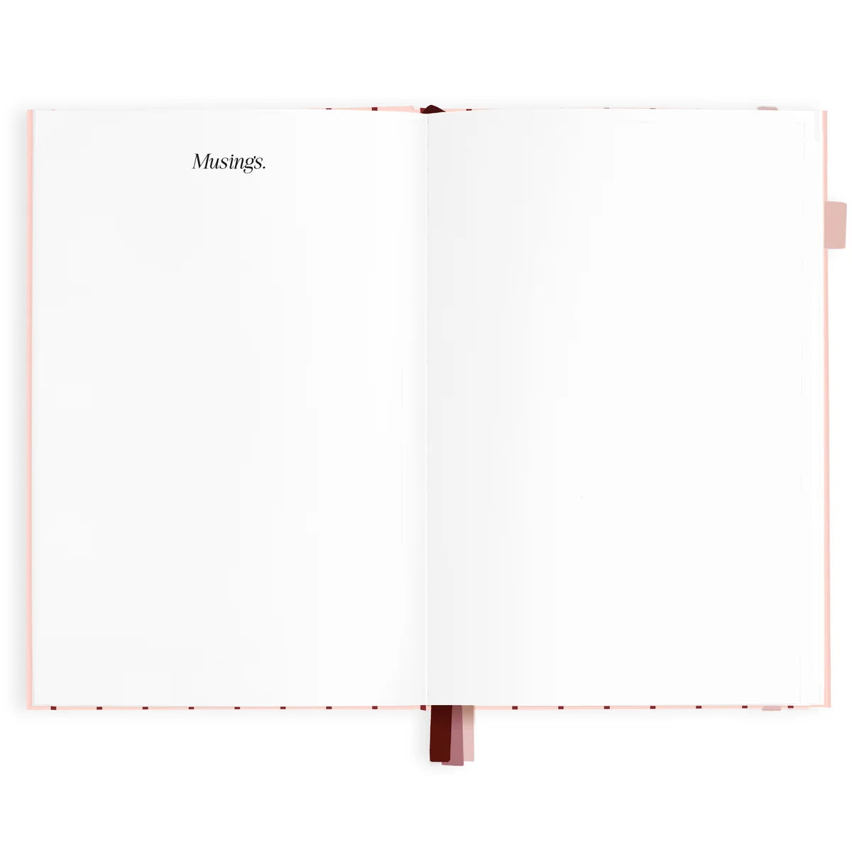 2027 A5 Horizontal Planner | Rosé Pinstripe