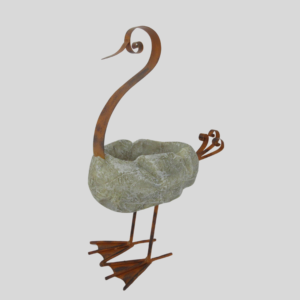 Rustic Duck Planters