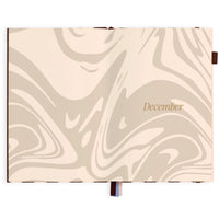2027 A5 Academic Vertical Planner | Chocolate Stripe