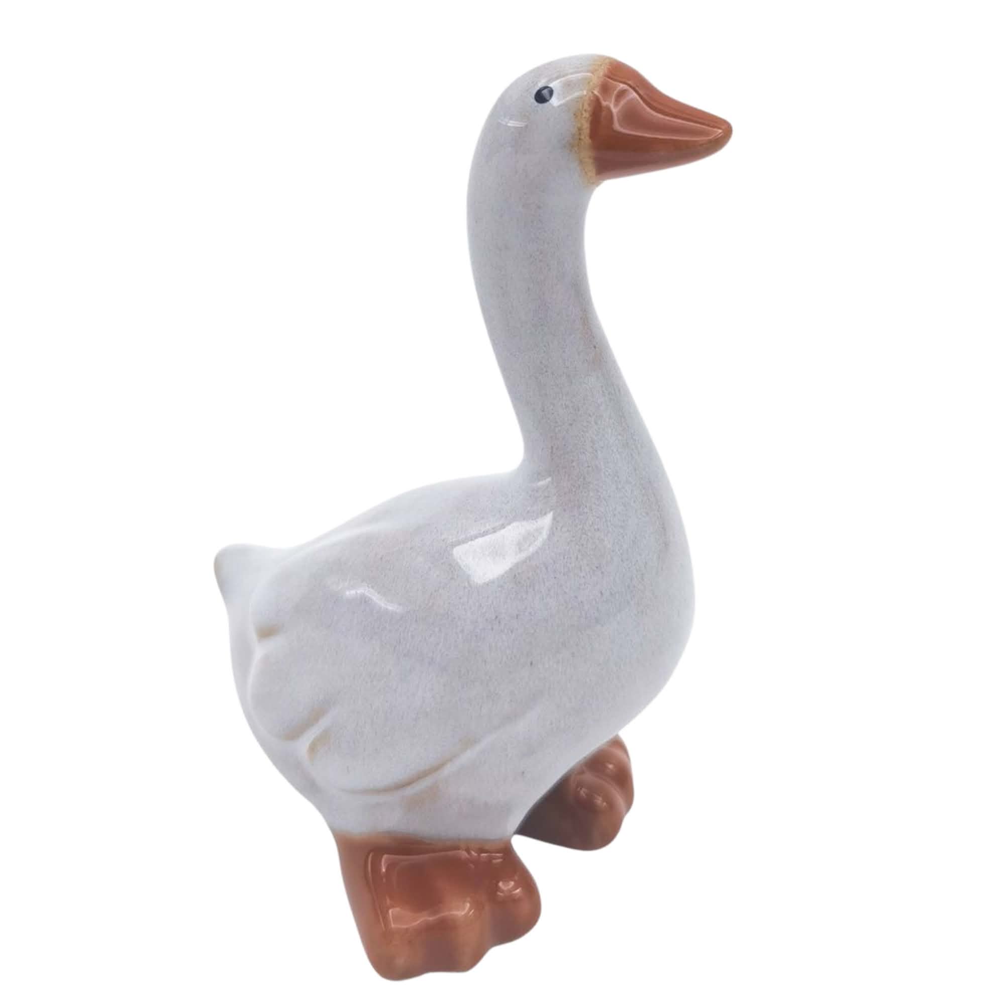 Goose Pot Hanger White 11cm