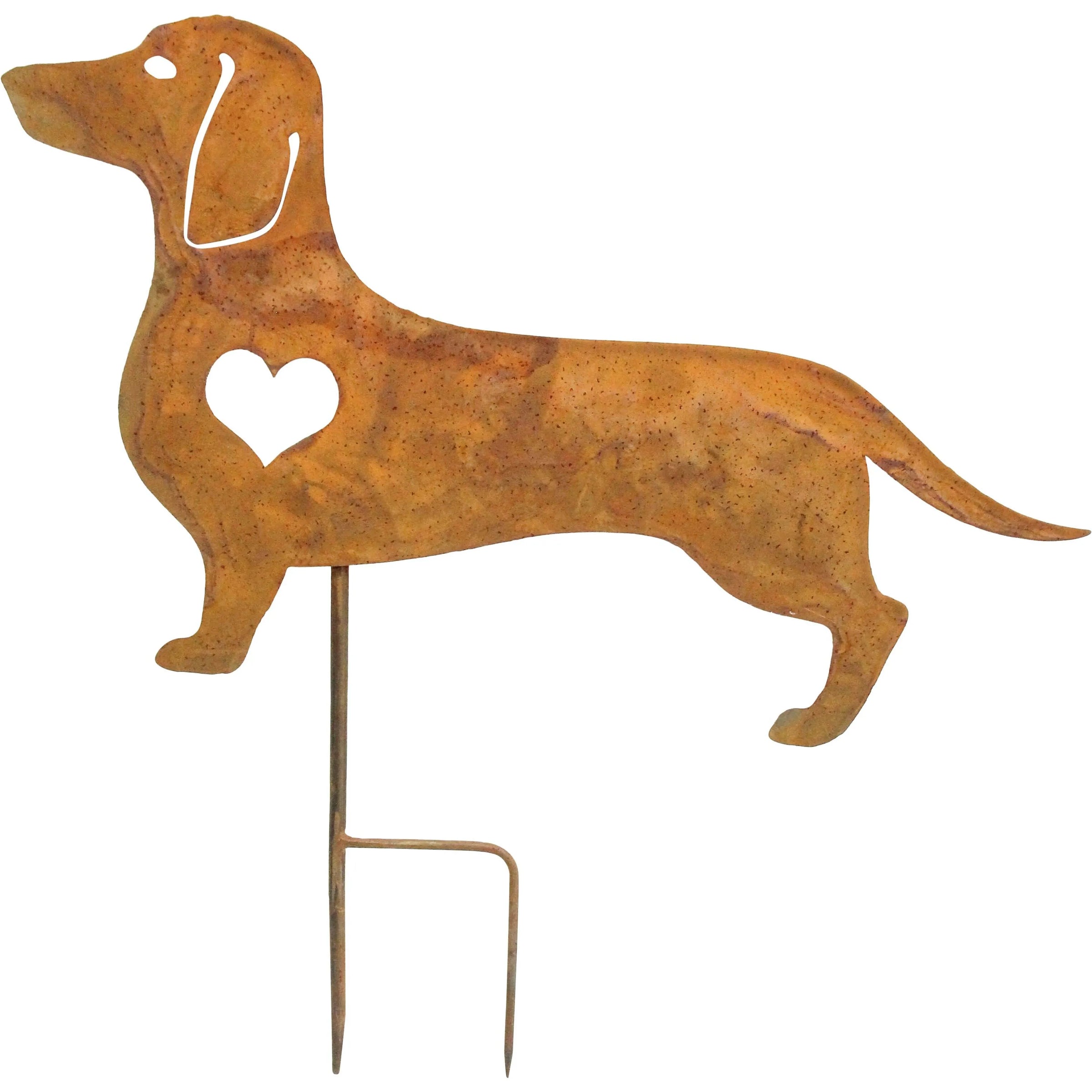 Garden Stake Dachshund