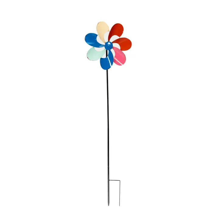 Retro Wind Spinner Multi Colour