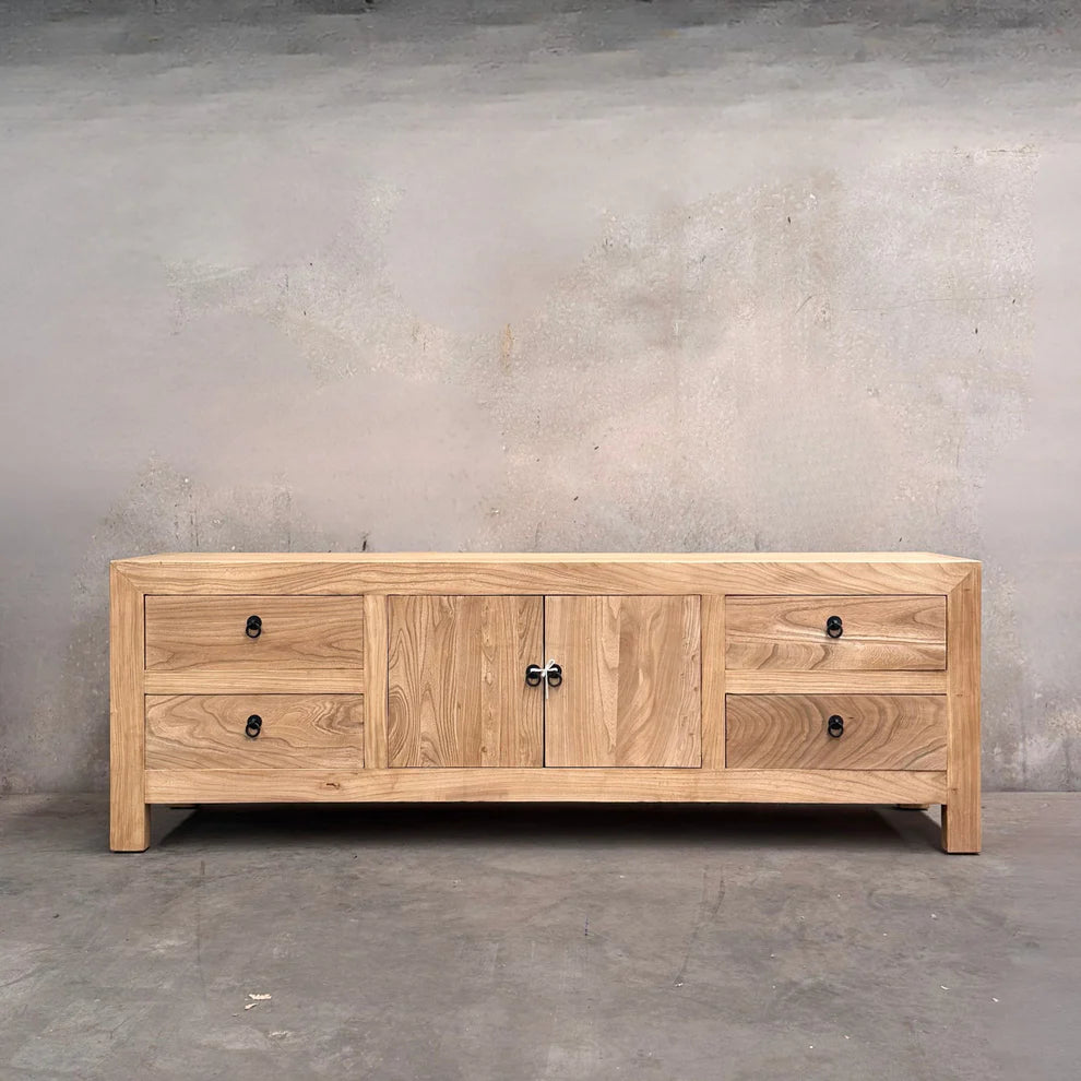 Elm Low Tv Cabinet