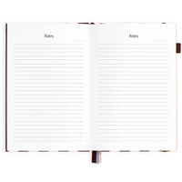2027 A5 Academic Vertical Planner | Chocolate Stripe