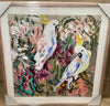 Australian Cockatoo & Gum Blossom Print