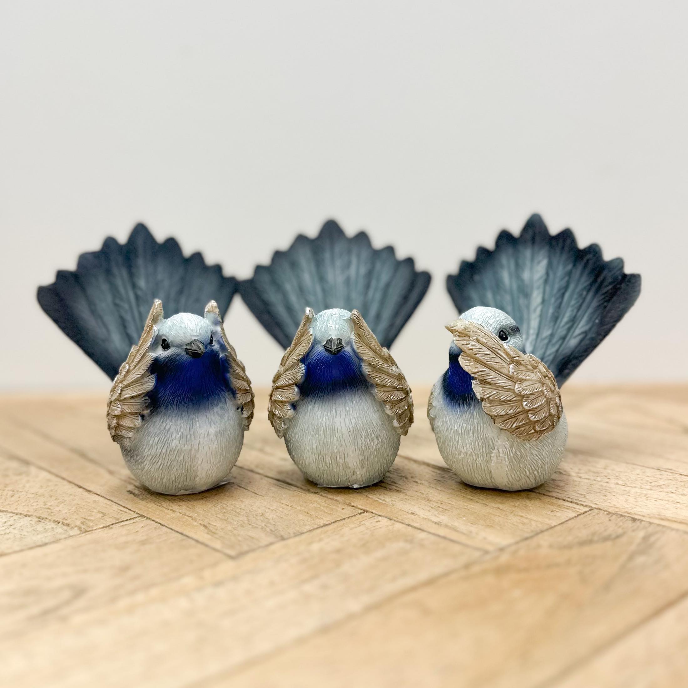 Hear No See No Speak No Evil | Blue Wren