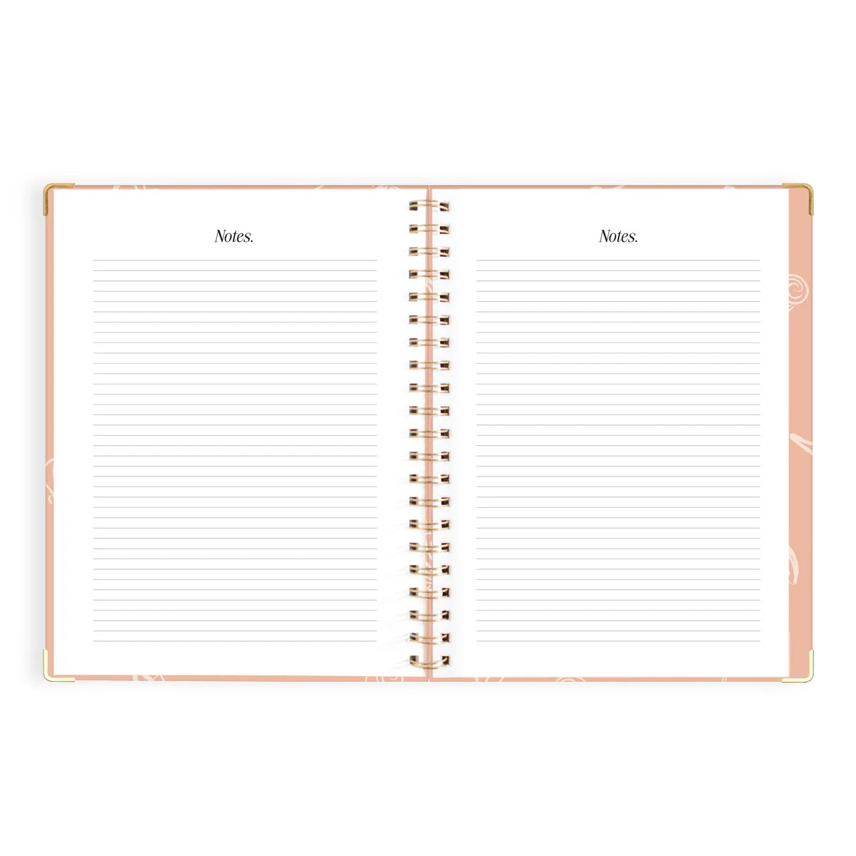 2027 A4 Academic Vertical Planner | Amalfi Peach