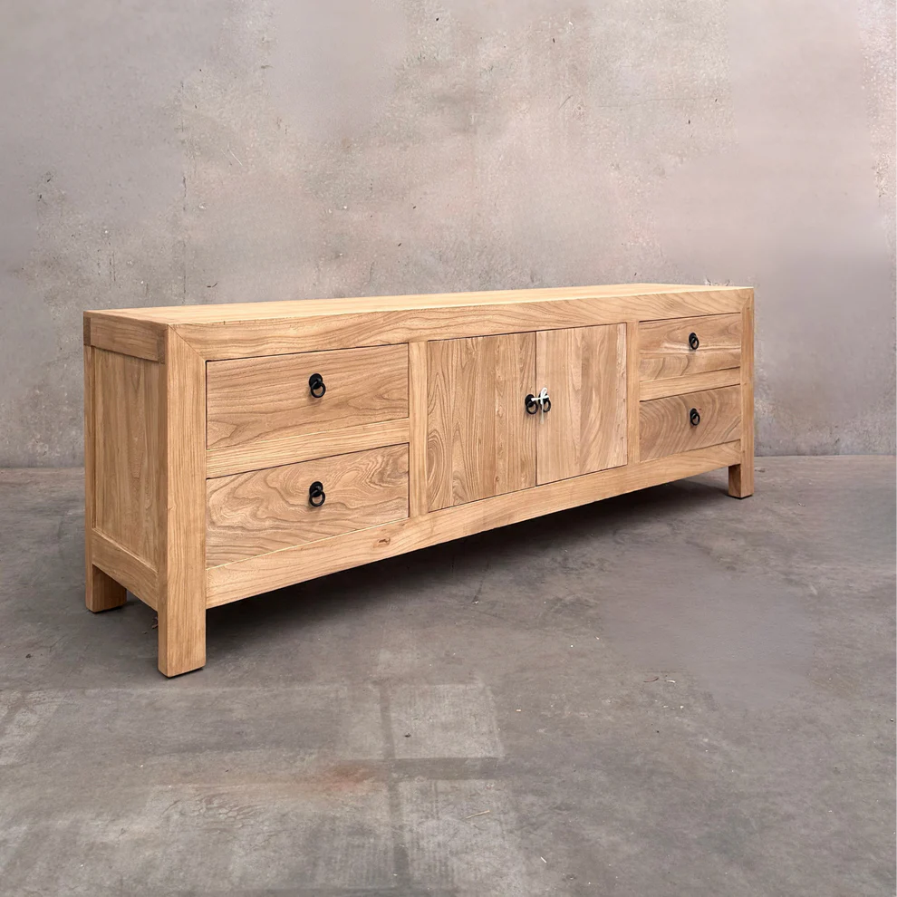 Elm Low Tv Cabinet