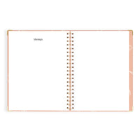 2027 A4 Academic Vertical Planner | Amalfi Peach