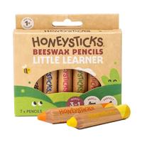 Honeysticks Magic 3-in-1 Beeswax Pencils Little Learners 7pk