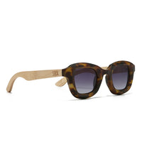 Quest Rocky Tort l Sunglasses l Polarised Lens l Walnut Arms