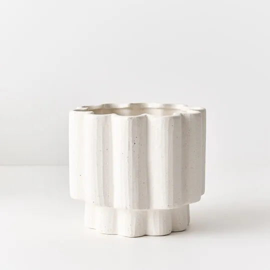 Gustel Pot | White