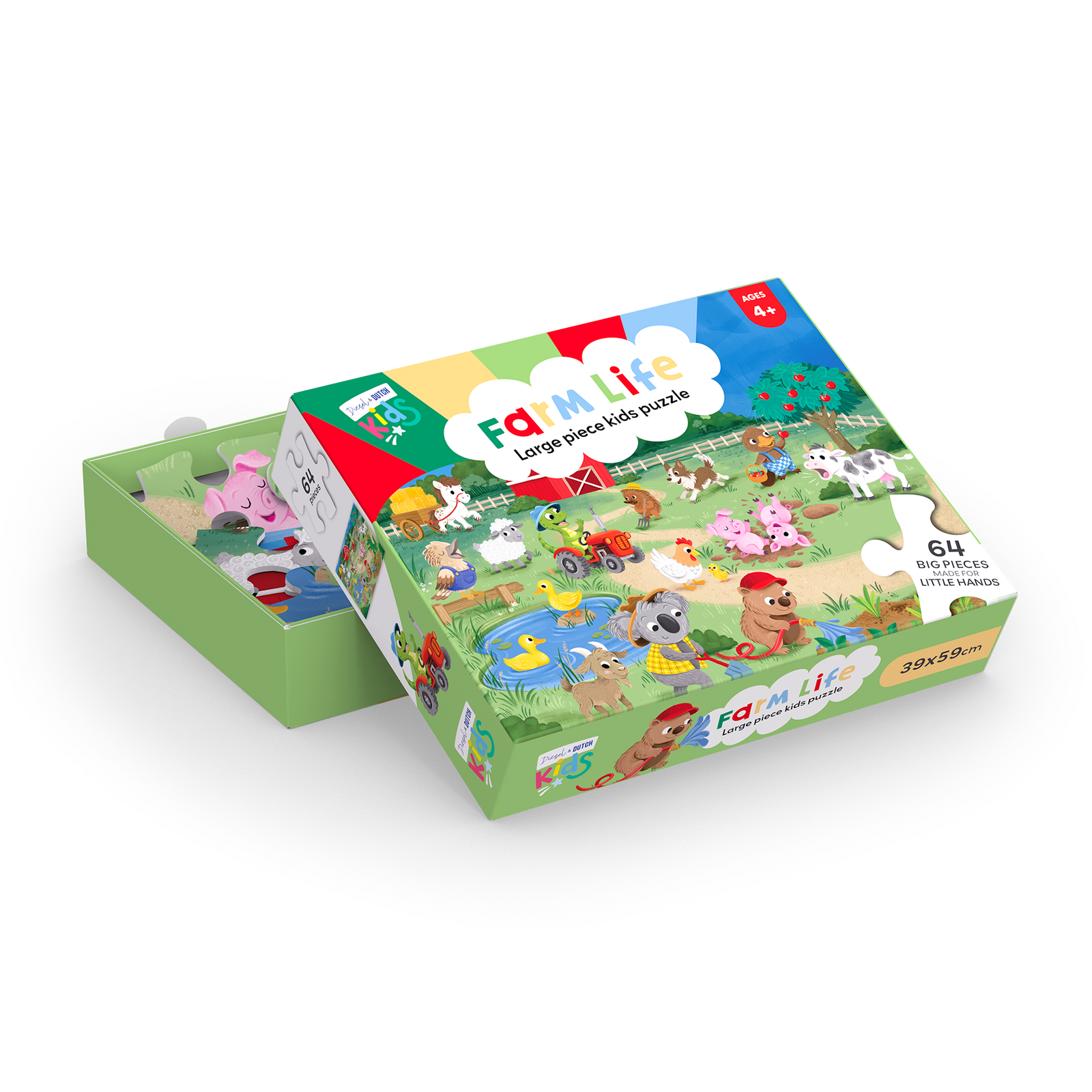 Kids 64pc Jigsaw Puzzle | Farm Life