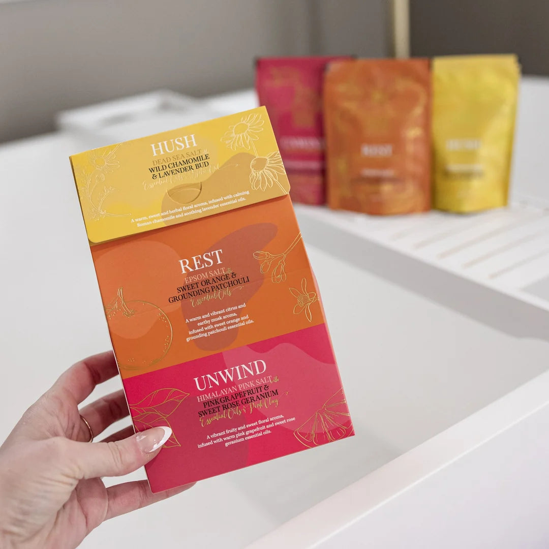 Peaceful Natural Bath Salts Three Pack