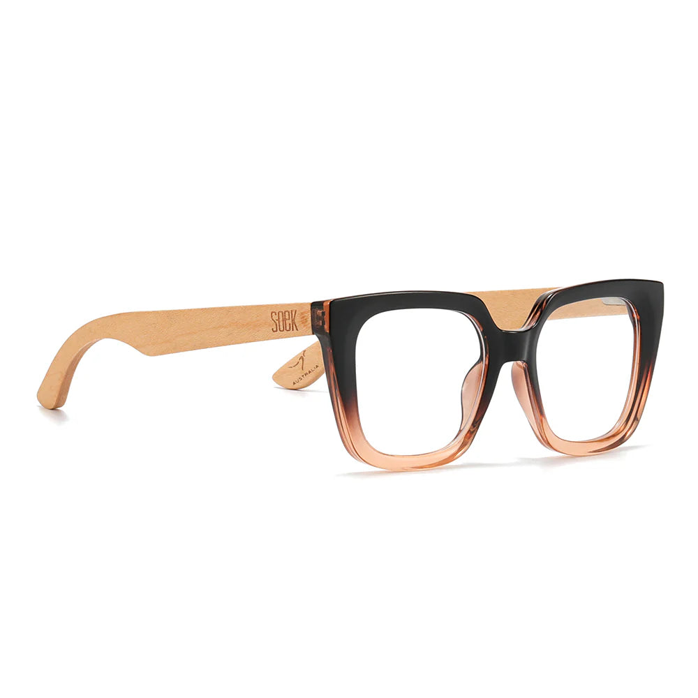 Soluna Ombre l Wooden Blue Light Magnifying Reader