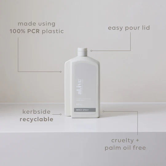 1 L Bench Spray Refill | Lemon & Pomegranate