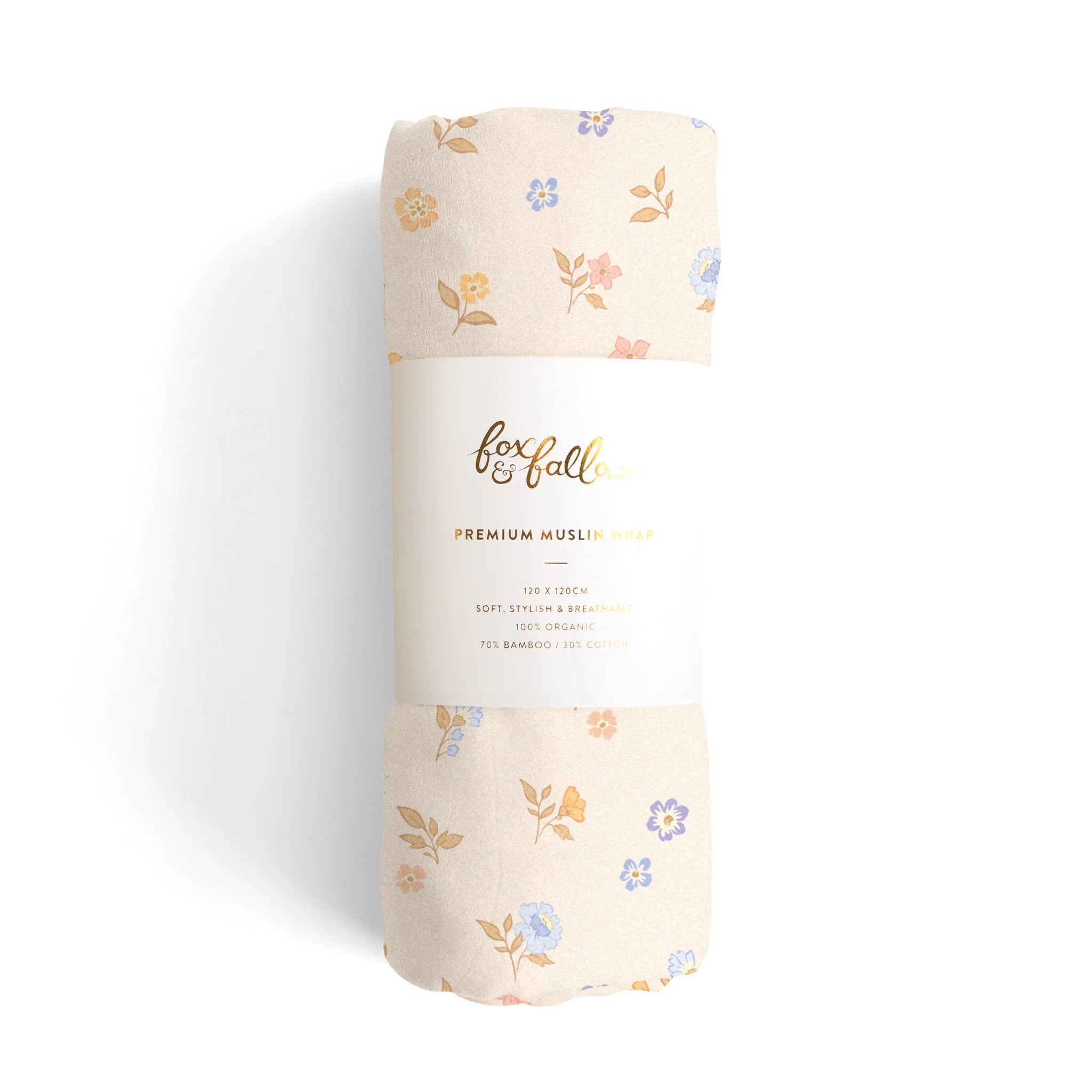 Meadow / Sweet Pea Organic Muslin Wrap Set