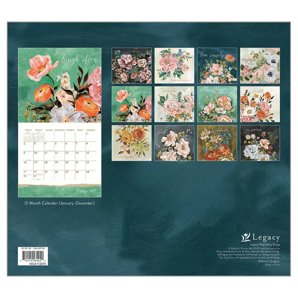 Live Simply 2027 | Wall Calendar