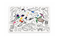 Reusable Silicone Drawing Mat | Sea Animals