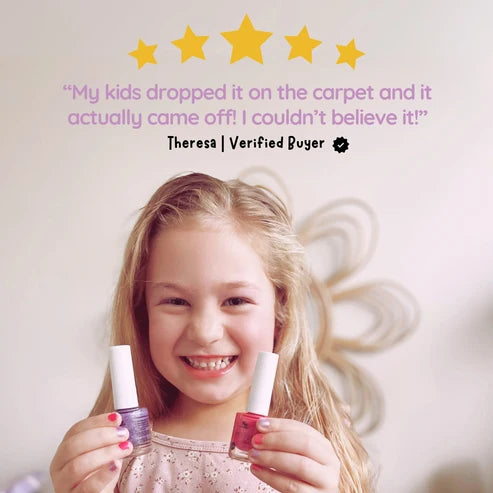 20 Free Scented Kids Polish | Strawberry Cupcake