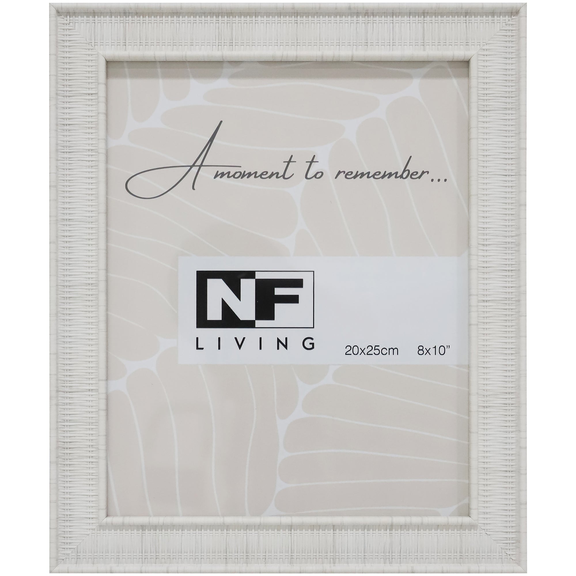 Lacuna Photo Frame | White