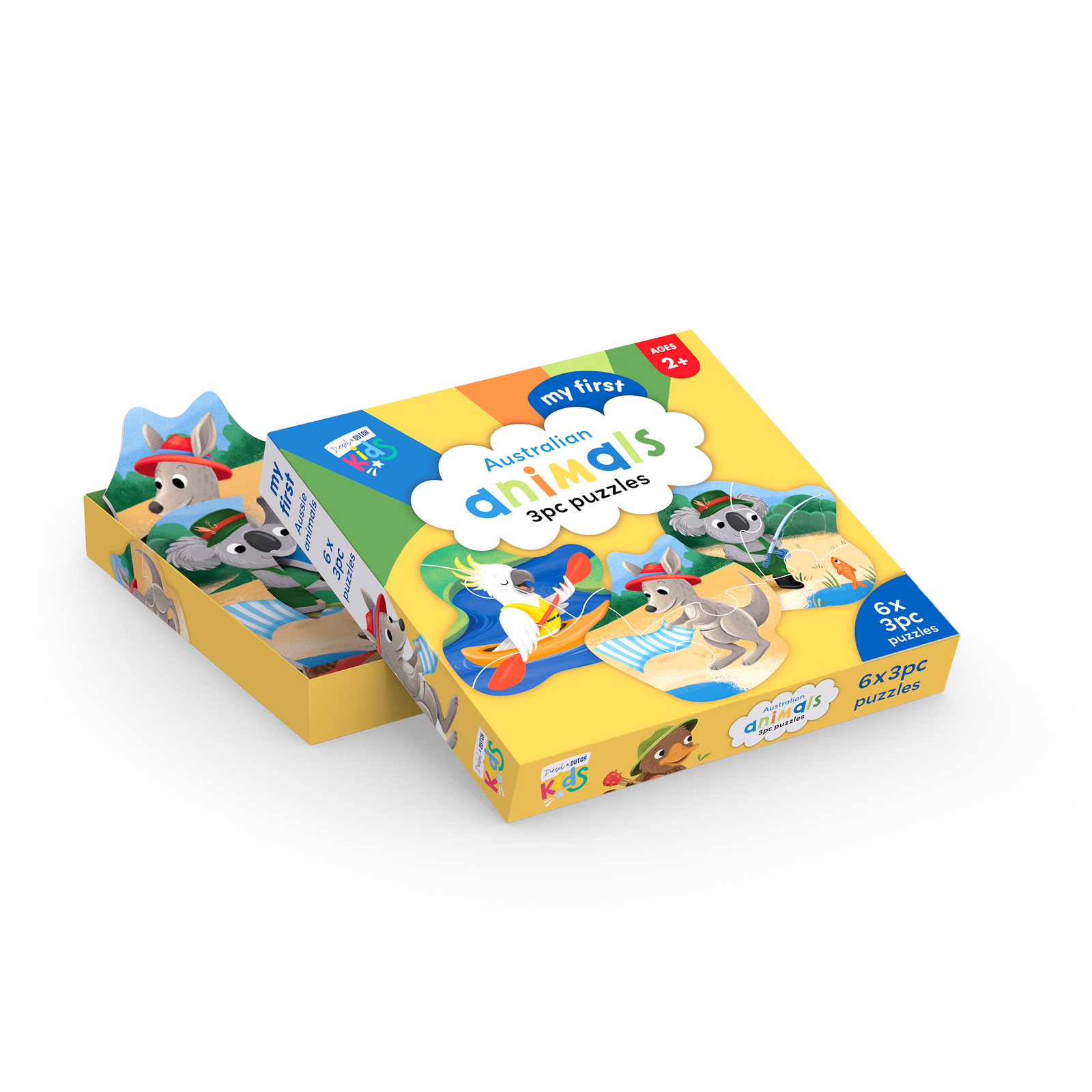 Kids My First 3pc Puzzles | Australian Animals