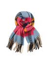 Charlie Chequered Winter Scarf