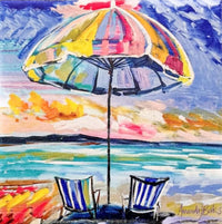 Island Life by Amanda Brooks | Stone Drink Coaster Collection