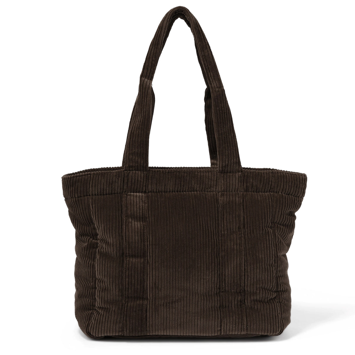 Everyday Tote | Chocolate Brown Corduroy