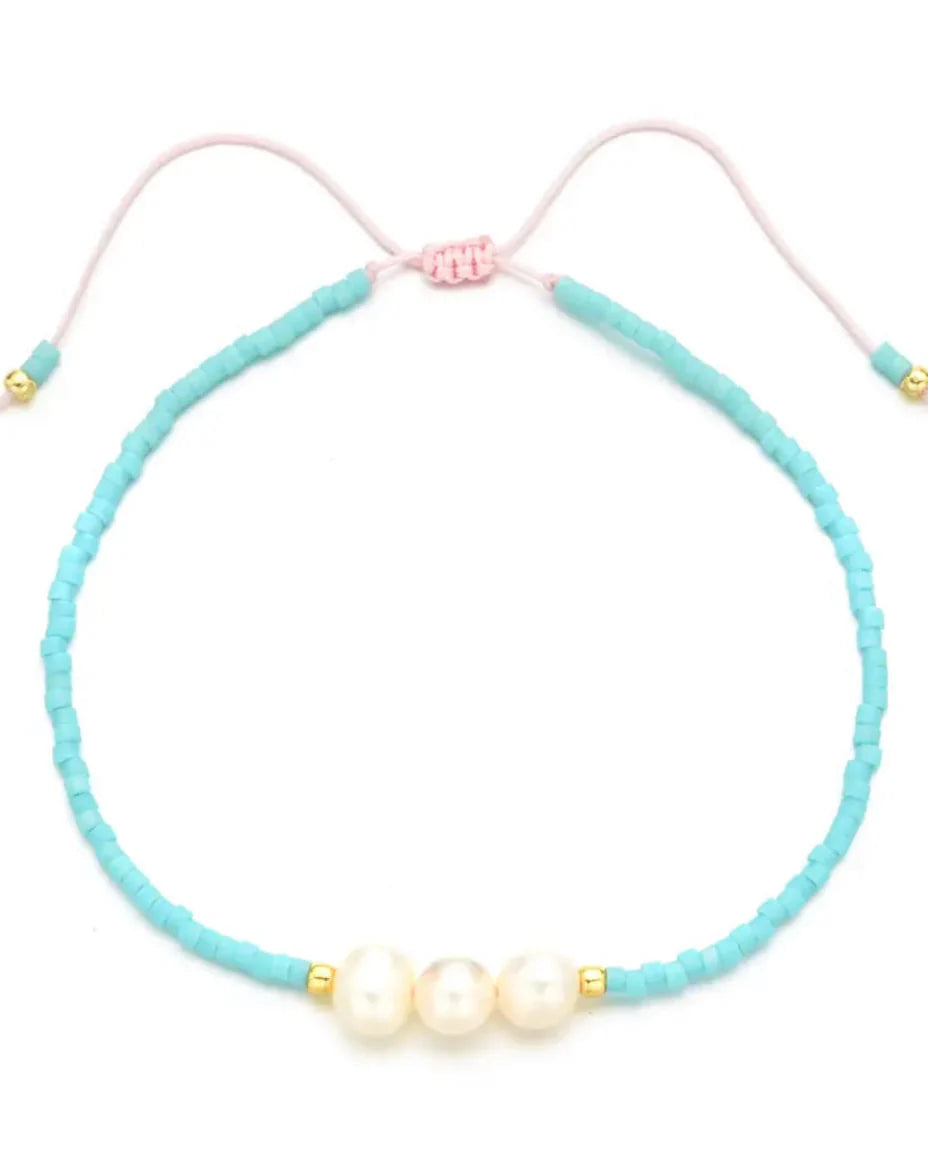 Pearl Essence Seed Bead Bracelet